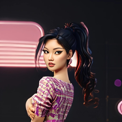 Pao internet vidéo illustration 3d serveur intelligence générative freelance paris studio de création 6128ZL61